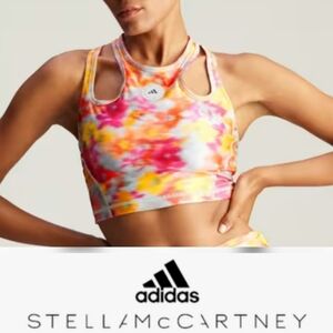 Adidas by Stella McCartney True Purpose Printed Shine Crop